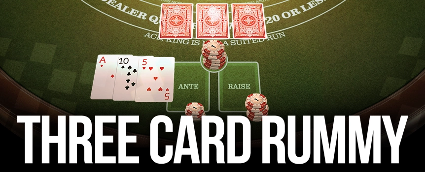Seriously Large Cash Payouts can be Won when you sit down at this Three Card Rummy Table! Join the Game now.